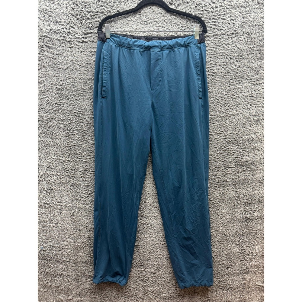 Lululemon High Rise Athletic Drawstring Jogger Pants Mach Blue Mens Size L